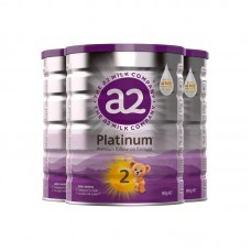 【新西兰直邮包邮】A2 白金奶粉2段 900克x3罐/箱（6-12个月适用）【收件人身份证必须上传】  【新疆、西藏、内蒙古、青海、宁夏、海南、甘肃，需加收运费】